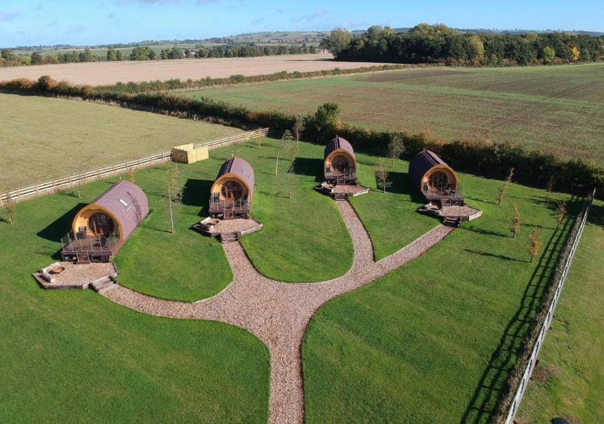 Villa Mingle Dale- Bugthorpe Grange Glamping Stamford Bridge Esterno foto
