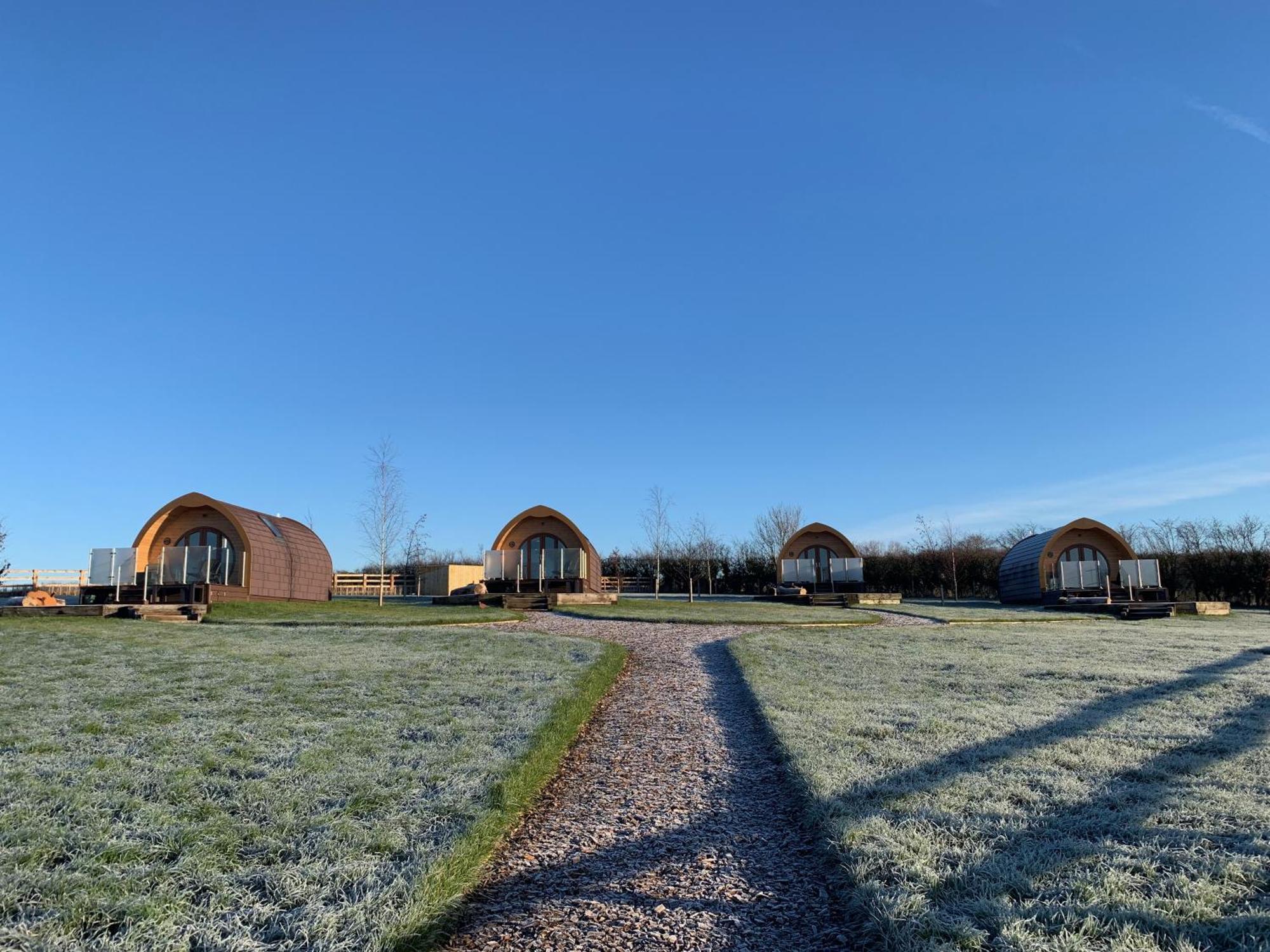 Villa Mingle Dale- Bugthorpe Grange Glamping Stamford Bridge Esterno foto