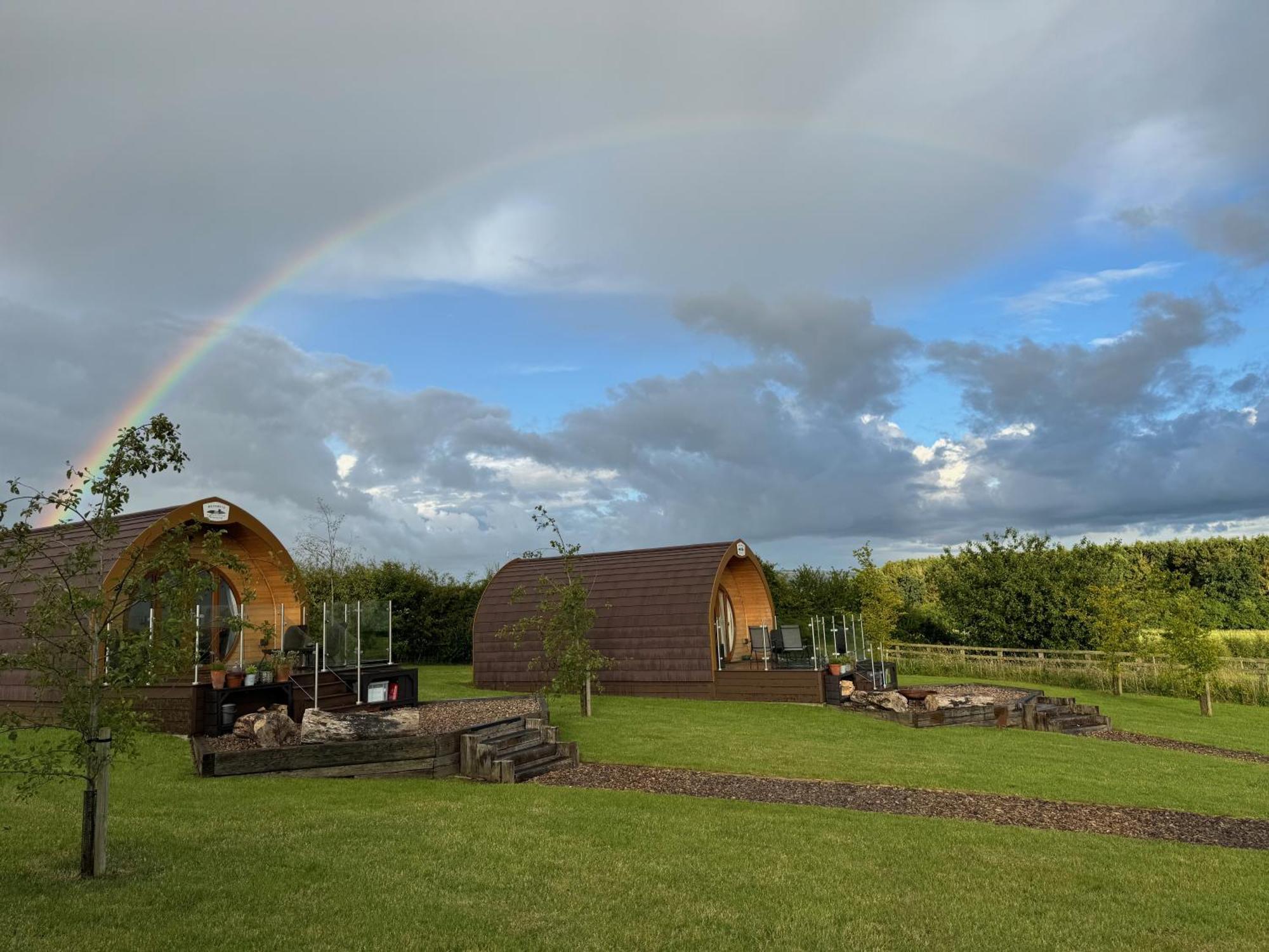 Villa Mingle Dale- Bugthorpe Grange Glamping Stamford Bridge Esterno foto